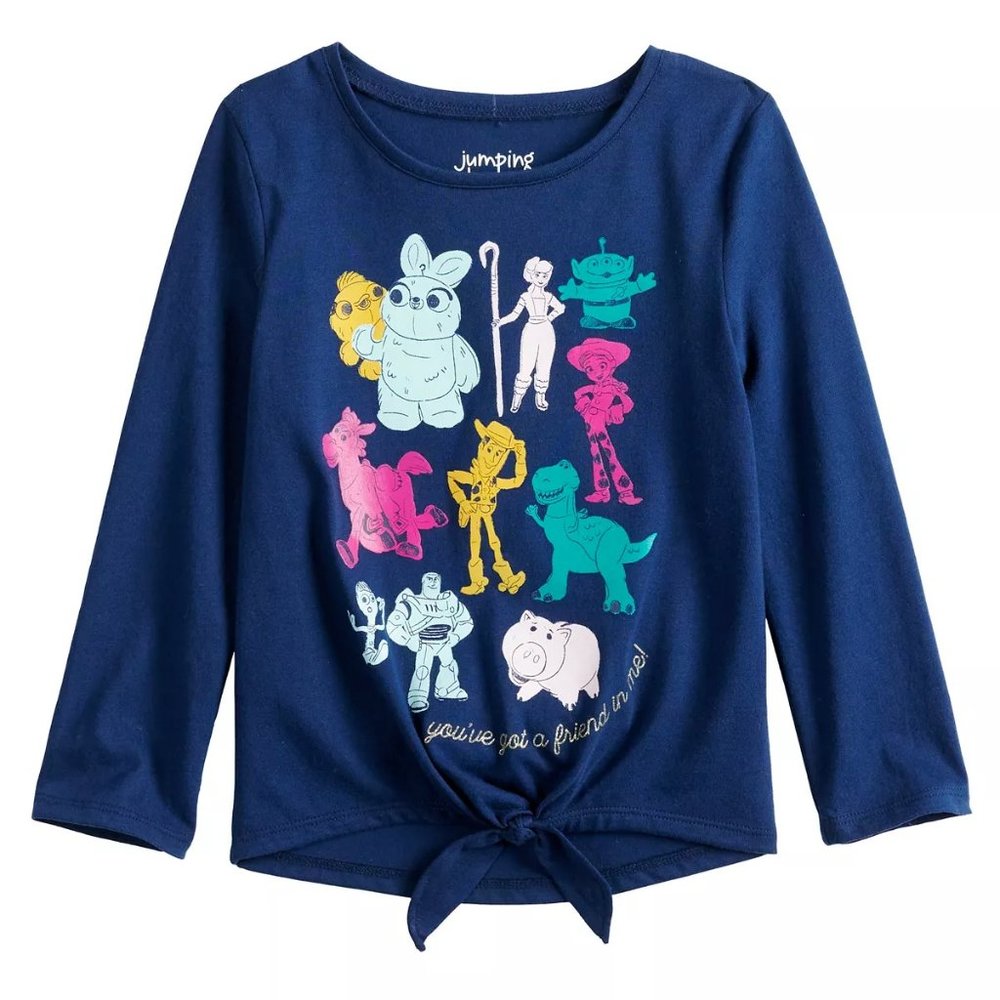 Disney / Pixar Toy Story Baby Girl Size 12 Months Tie Front Tee